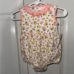 Fruit Print Baby Romper